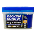 Bremick Decking Screw 14g x 45mm Wing Truss T25 B8 - 500 Pack - Durable Outdoor Fastening - SuperSaverAU - view 2
