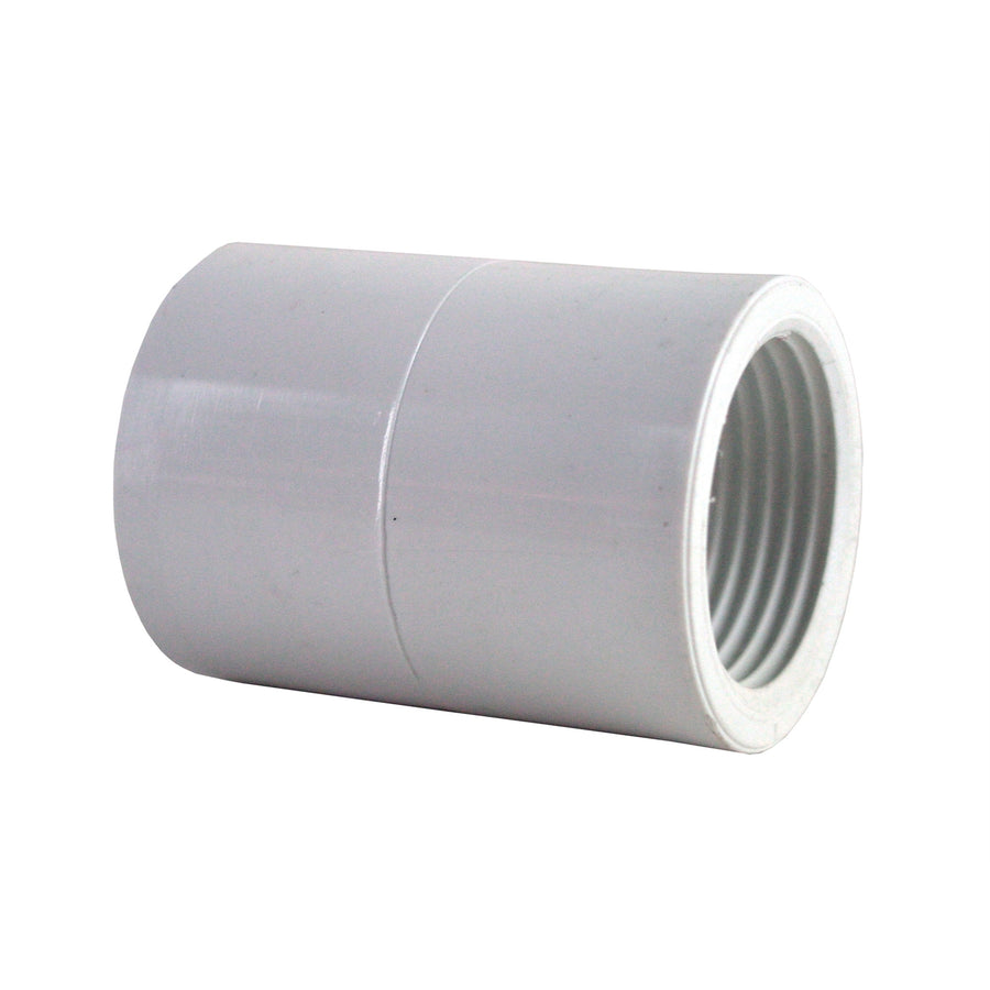 Holman 20mm x 3/4" PVC Faucet Socket White Push to Connect