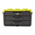 Ryobi Link 3 Drawer Toolbox - Modular Storage - 390mm x 490mm - Durable - SuperSaverAU - view 2