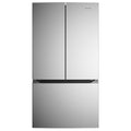 Westinghouse 565L French Door Fridge - Silver, FresherAir Odour Control, CrispSeal Crispers - WHE5600SD