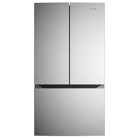 Westinghouse 565L French Door Fridge - Silver, FresherAir Odour Control, CrispSeal Crispers - WHE5600SD
