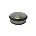 Adoored Satin Chrome Door Weight Small Steel Non-Slip Grip Design - SuperSaverAU - view 1