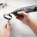 Dremel 4V 7760 Lite Cordless Rotary Tool Kit - 140mm x 195mm - Grey - Lightweight - SuperSaverAU - view 2