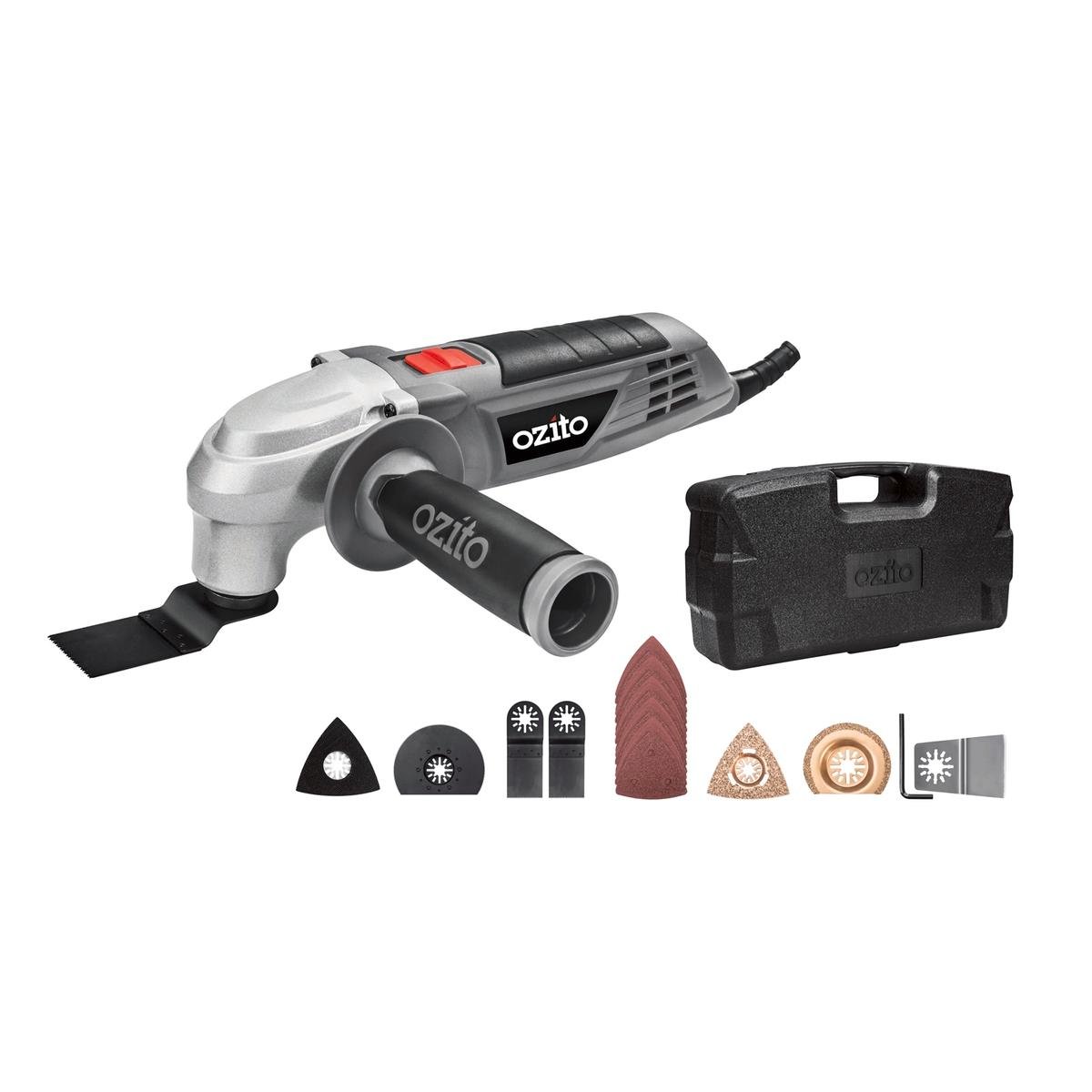 Ozito 300W Multi Function Tool - 23 Accessories - Plastic Metal - Versatile - SuperSaverAU - view 1