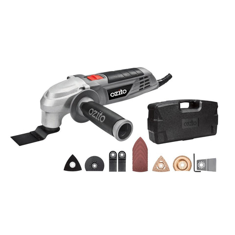 Ozito 300W Multi Function Tool - 23 Accessories - Plastic Metal - Versatile - SuperSaverAU - view 1