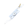 Liftaway Universal Garage Door Lock - 40mm Steel - Keyed Alike - SuperSaverAU - view 2