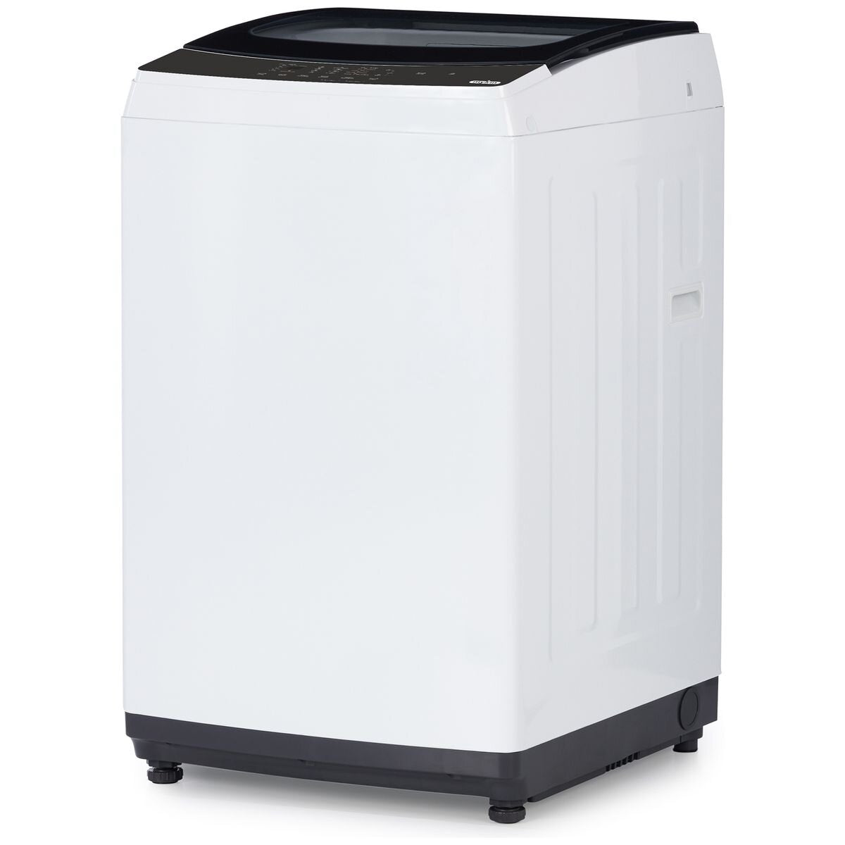 Mykin 7kg Top Load Washing Machine - White, Turbo Clean, Fuzzy Logic, Soft-Close Glass Lid - MTLW72B