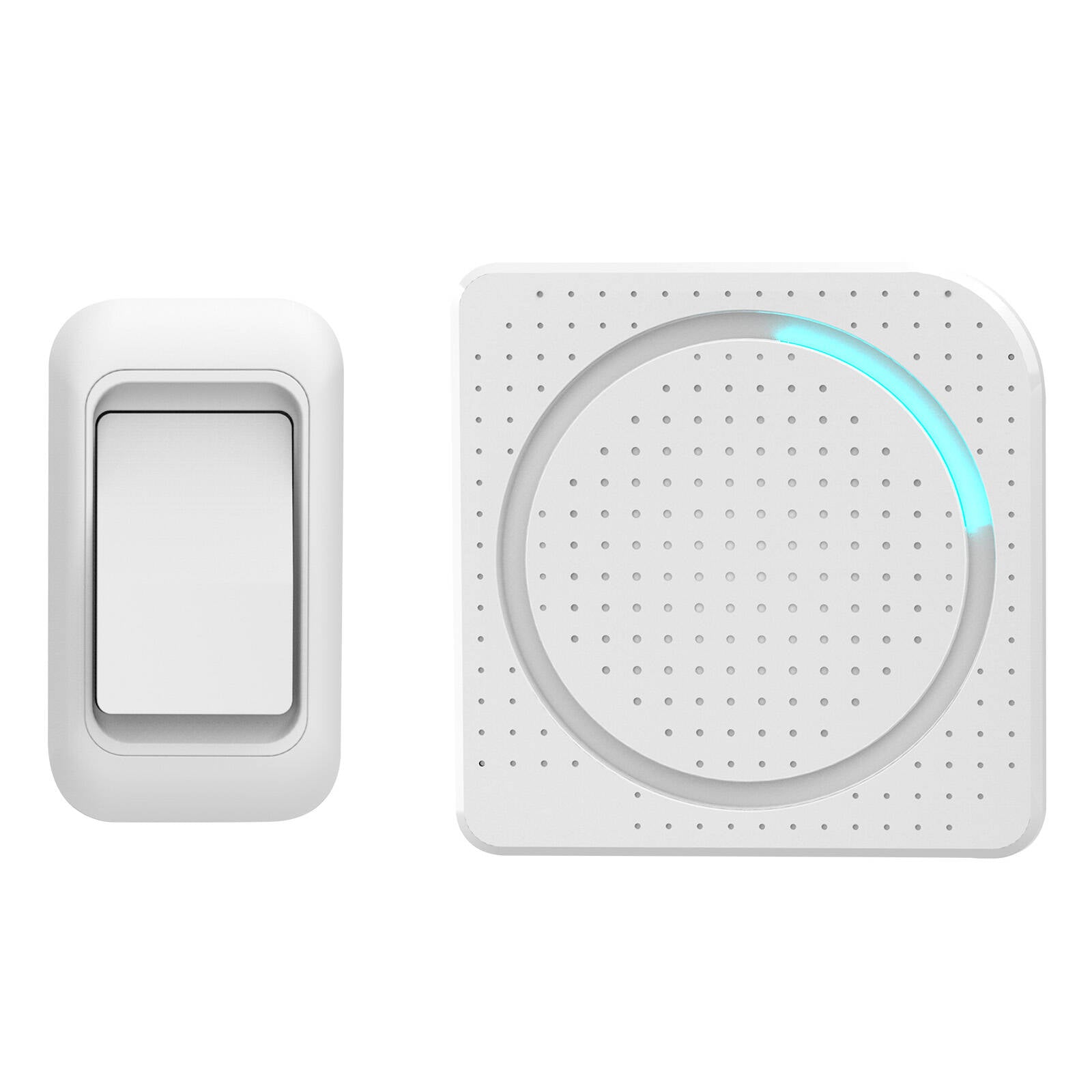 Arlec White 150m Battery Operated Wireless Door Chime DCA01