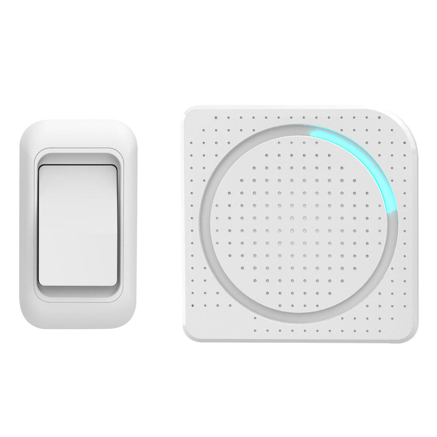 Arlec White 150m Battery Operated Wireless Door Chime DCA01