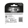 Duracell Optimum AAA Alkaline Batteries 1.5V 4 Pack, 150% Extra Power