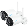 Reolink Argus Eco Wireless Outdoor Battery Security Camera 2 Pack - 3MP, 10m Night Vision - BWB2K072P