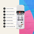 White Knight Squirts Spray Paint 310g White Gloss