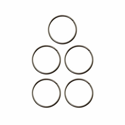 Key Essentials Split Rings - 38mm - Steel - Easy To Use - 5 Pack - SuperSaverAU - view 1