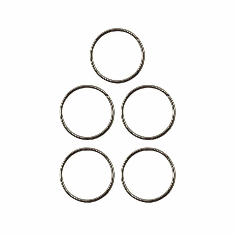 Key Essentials Split Rings - 38mm - Steel - Easy To Use - 5 Pack - SuperSaverAU - view 1