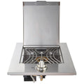 Smart Drop-In LPG Side Burner - Cast Iron Tube Burner, 304 Stainless Steel - SMA-DSG0010-SS