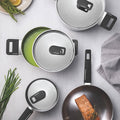 Tramontina Grano 4 Piece Tri-Ply Stainless Steel Cookware Set - Bakelite Handles, Induction - 65160000