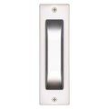 Gainsborough Flush Pull - 35mm x 115mm - Zinc - Satin Chrome - Pack of 2 - SuperSaverAU - view 1