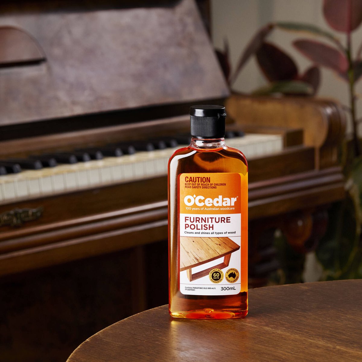O'Cedar Furniture Polish - 400ml Liquid - Nourishes Wood - Conceals Scratches - SuperSaverAU - view 5