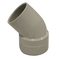 Holman 40mm 40 Degree Male and Female PVC DWV Plain Bend Grey