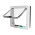 Hakuna Pets Small Cat Flap - 145mm W x 150mm H - Plastic - Durable - SuperSaverAU - view 1