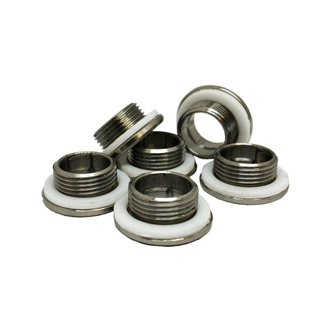 HydroSeal Stainless Steel Replacement Tap Seats and Washers - 6 Pack