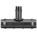Pope 19mm Tee x 13mm Barbed Reducing Joiner Black Drip Irrigation