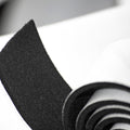 Moroday 25mm x 3m Black Felt Scratch Saver Self Adhesive Tape