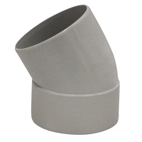 Holman 100mm PVC DWV Plain Bend 30 Deg Male & Female Connection - SuperSaverAU - view 1