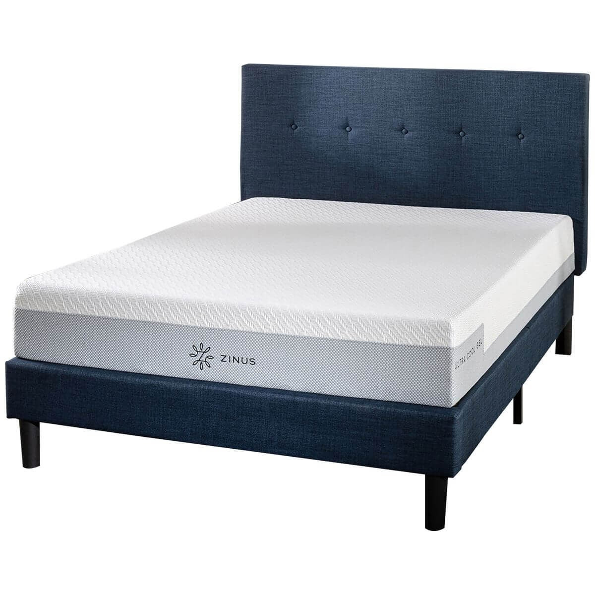Zinus Queen 25cm Memory Foam Cooling Mattress - 7-Zone Support - AU-MFGNCA-10Q