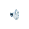 Taskmaster 40mm Crystal Cabinet Knob - 1 Pack - Crystal and Steel - SuperSaverAU - view 3
