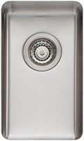 Oliveri Sonetto single bowl undermount sink - 16L bowl, 304 grade stainless steel - SN1020U