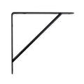 Carinya 200 x 200mm Black Powder Coated Steel Studio Stayed Bracket 125kg