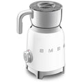 Smeg 50's Style Retro Milk Frother - White, 6 Pre-Set Programs, Induction Heating - MFF11WHAU