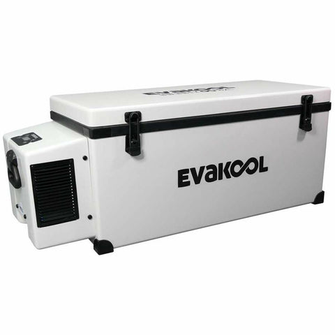 EvaKool 82L Infinity fibreglass portable fridge - Secop compressor - White - RFE82-FF
