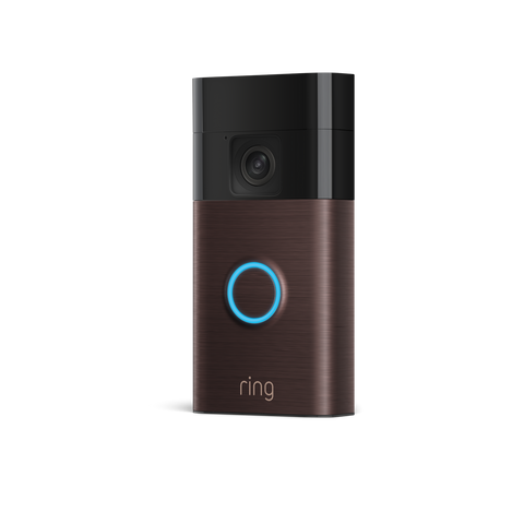 Ring Battery Video Doorbell, Venetian Bronze - Wireless with Night Vision & 2-Way Talk