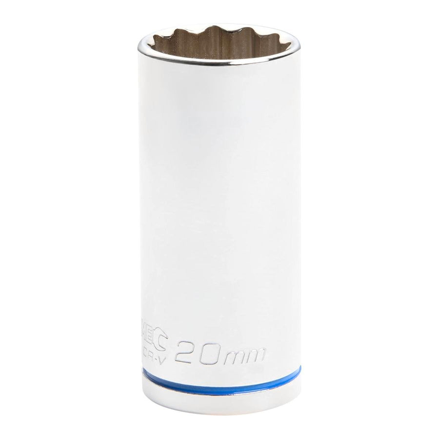 Kincrome 20mm Deep Socket - Chrome Vanadium Steel - Rust Resistant - SuperSaverAU - view 1