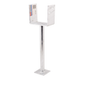 Pryda Full Stirrup Post Anchor - 300x115mm - M10 - Galvanised Steel - Durable - SuperSaverAU - view 1