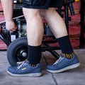 DeWALT Navy Milbank Composite Toe Safety Work Shoe Size 11 - Water Resistant Nubuck, SRC