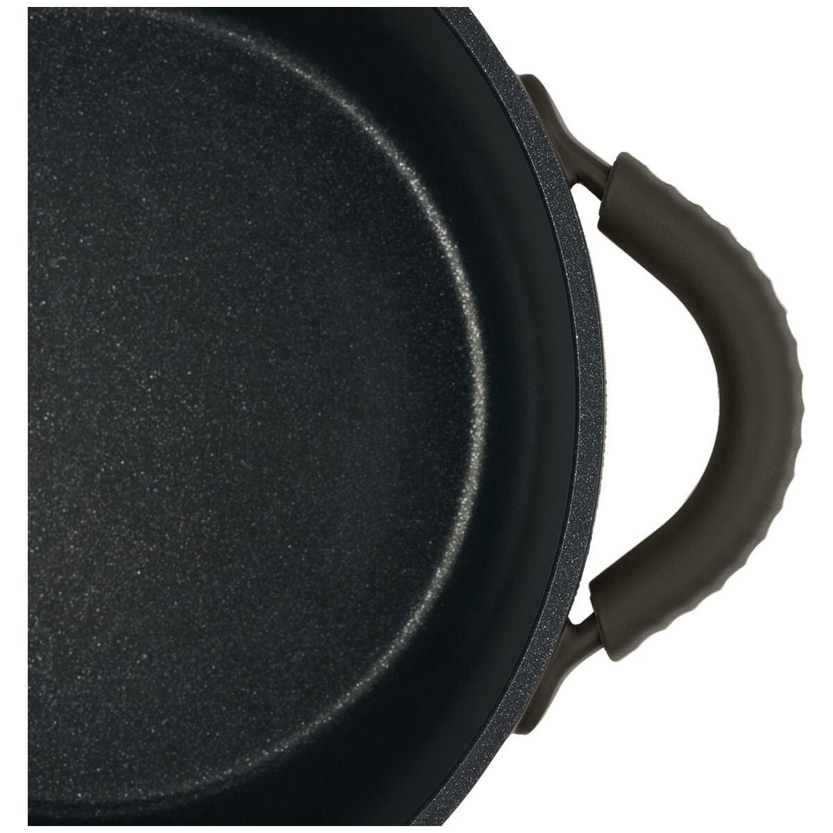 Resto Ascella 20cm Non-Stick Casserole Pot with Lid - Recycled Aluminium, Induction Compatible - RE94001