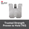 3M Claw Heavyweight Hanging Solution 7kg 5 Pack Red