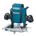 Makita 900W 9.5mm (3/8") Plunge Router RP0900X1 Corded, Teal/Black