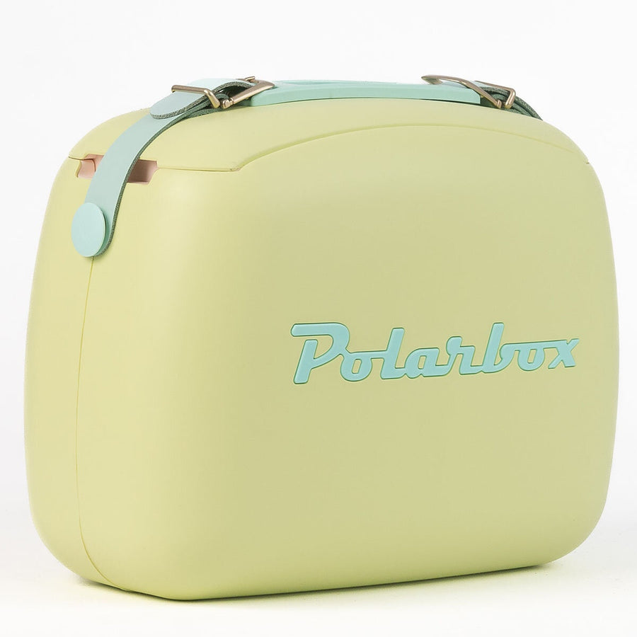 Polarbox Pop 6L Cooler Bag - Lime Finish - 2 Lunch Box Containers Included - PLBC6LC