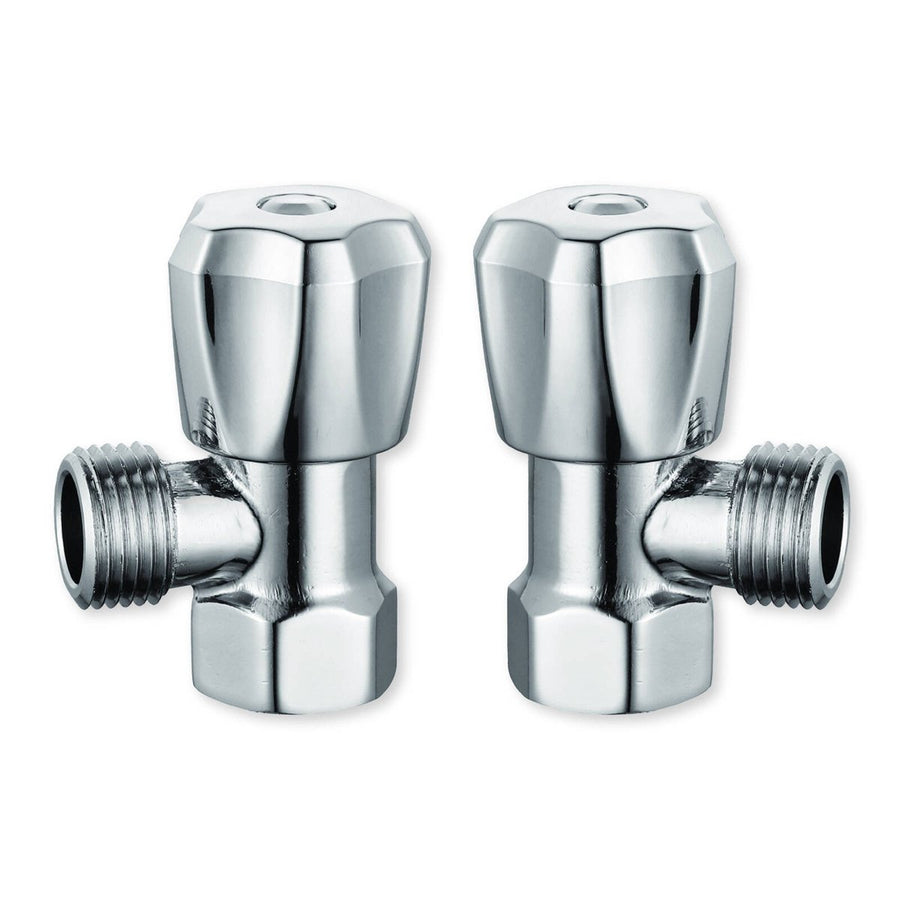 Kinetic Mini Cistern Cock 15mm Chrome 2 Pack - Lead-Free Brass - Quick Shut-Off - SuperSaverAU - view 1