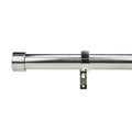 Pillar Products 32mm Brushed Chrome Aluminium Curtain Rod Cap Finial 2 Pack