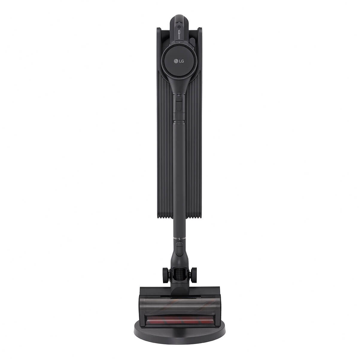 LG CordZero stick vacuum cleaner - 220W suction, auto-emptying tower, LED crevice tool, graphite - A9L-STORM