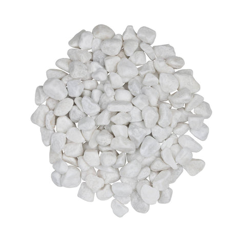 Tuscan Path Decorative White Pebbles 2kg 15-20mm - Indoor/Outdoor Use - SuperSaverAU - view 1