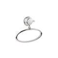 Naleon Chrome Super Suction Towel Ring - 1 Towel - 180mm x 160mm x 40mm - SuperSaverAU - view 1