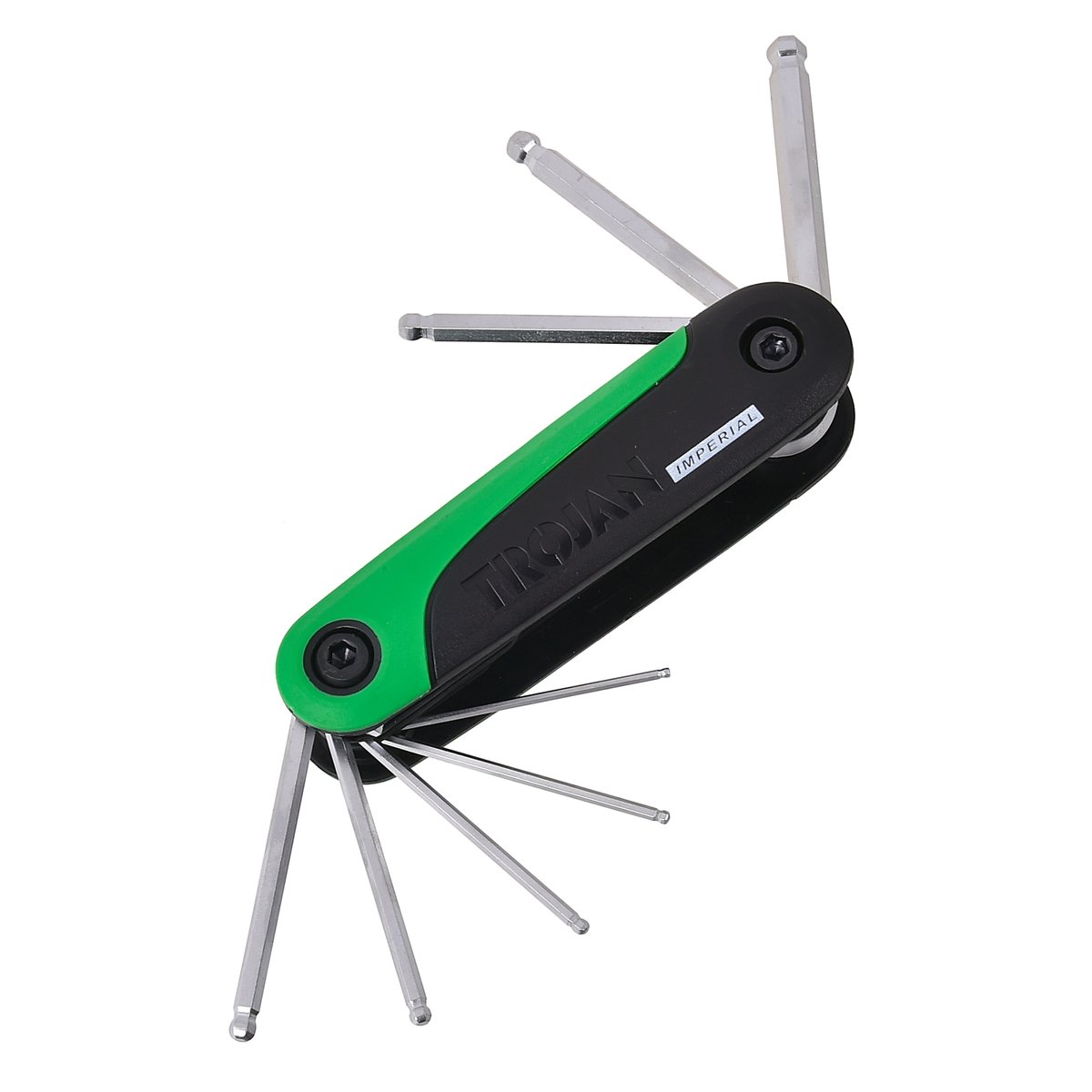 Trojan 8 Piece Hex Key Set - Chrome Vanadium Steel - 1/16" to 1/4" - SuperSaverAU - view 5
