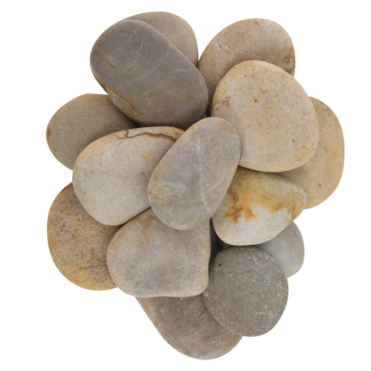 Tuscan Path Natural Stone White Pebbles 1.5kg 30-50mm Decorative - SuperSaverAU - view 1
