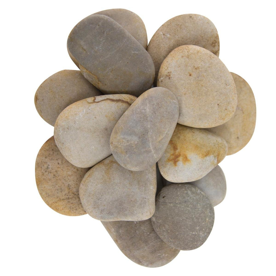 Tuscan Path Natural Stone White Pebbles 1.5kg 30-50mm Decorative - SuperSaverAU - view 1